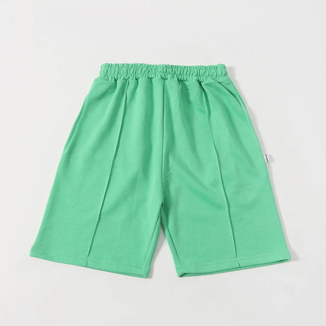 Lime Green Relax Fit Shorts