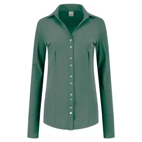 Longlady Z Blouse Travel Teal