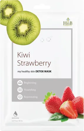 Mascarilla facial HNB KIWI STRAWBERRY DETOX MASK