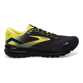 Men's Brooks Ghost 15, Black/Nightlife/Blue, 8 D Medium