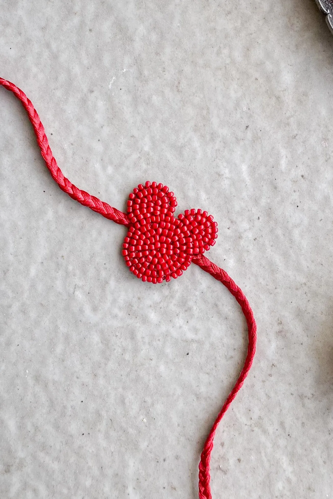 Mickey Embroidered Rakhi