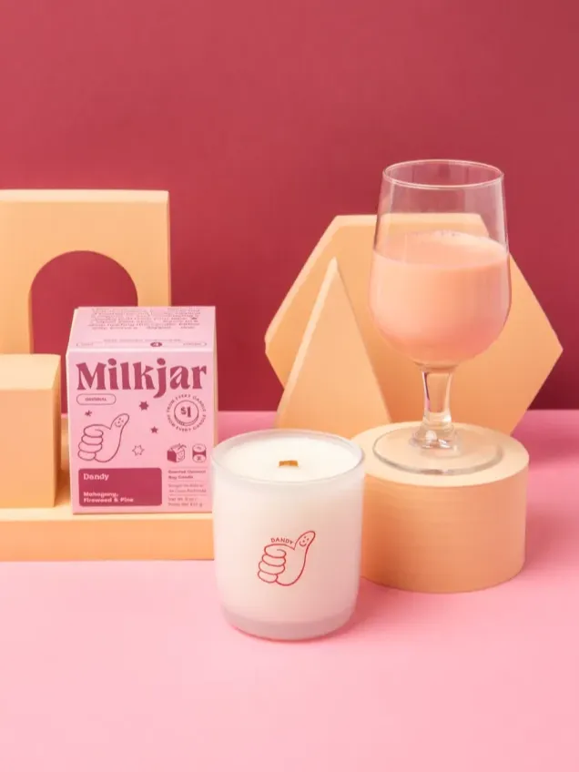 MILK JAR CANDLE CO