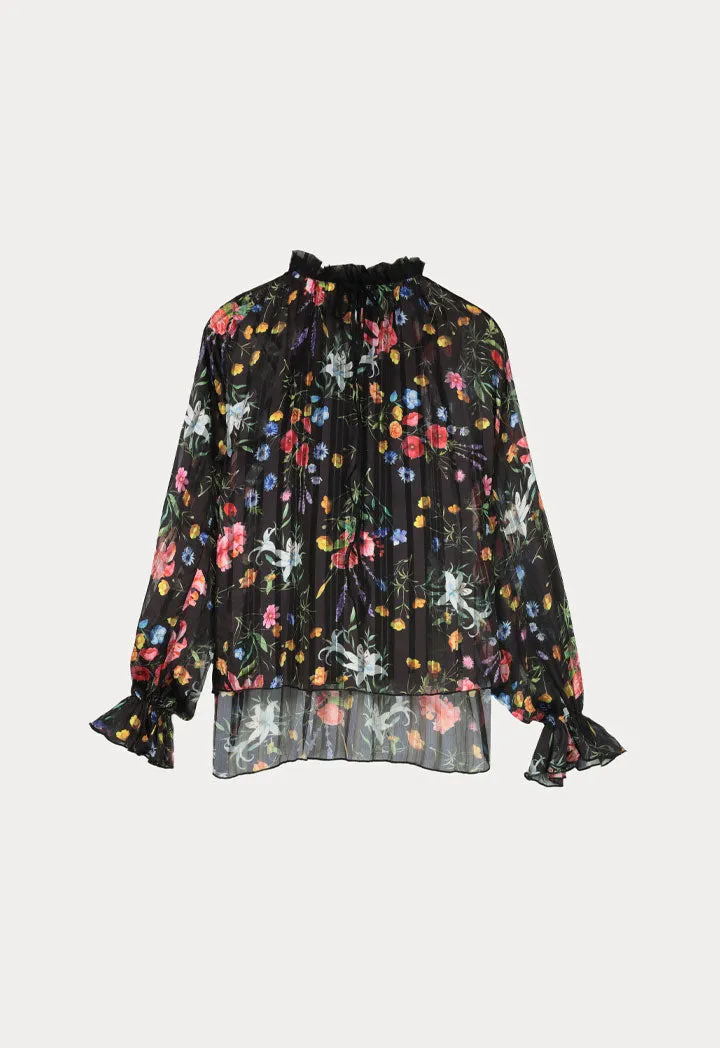 Multicolor Floral Printed Blouse