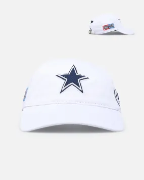 Pro Standard Dallas Cowboys Fast Lane Logo Dad Hat Strapback White