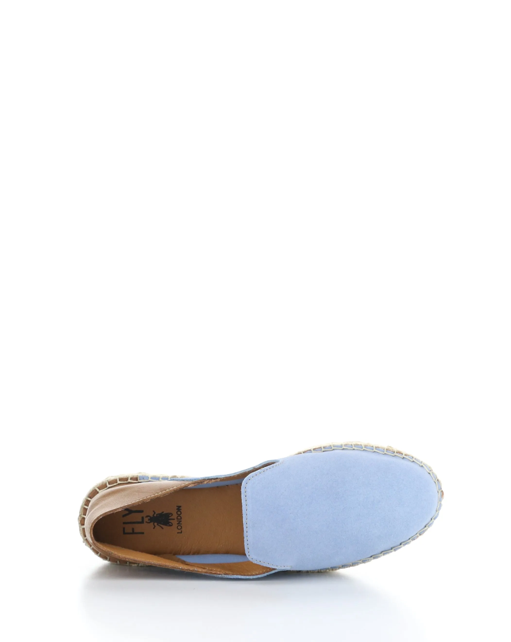 PULY522FLY 000 SKY BLUE/TAN Round Toe Shoes