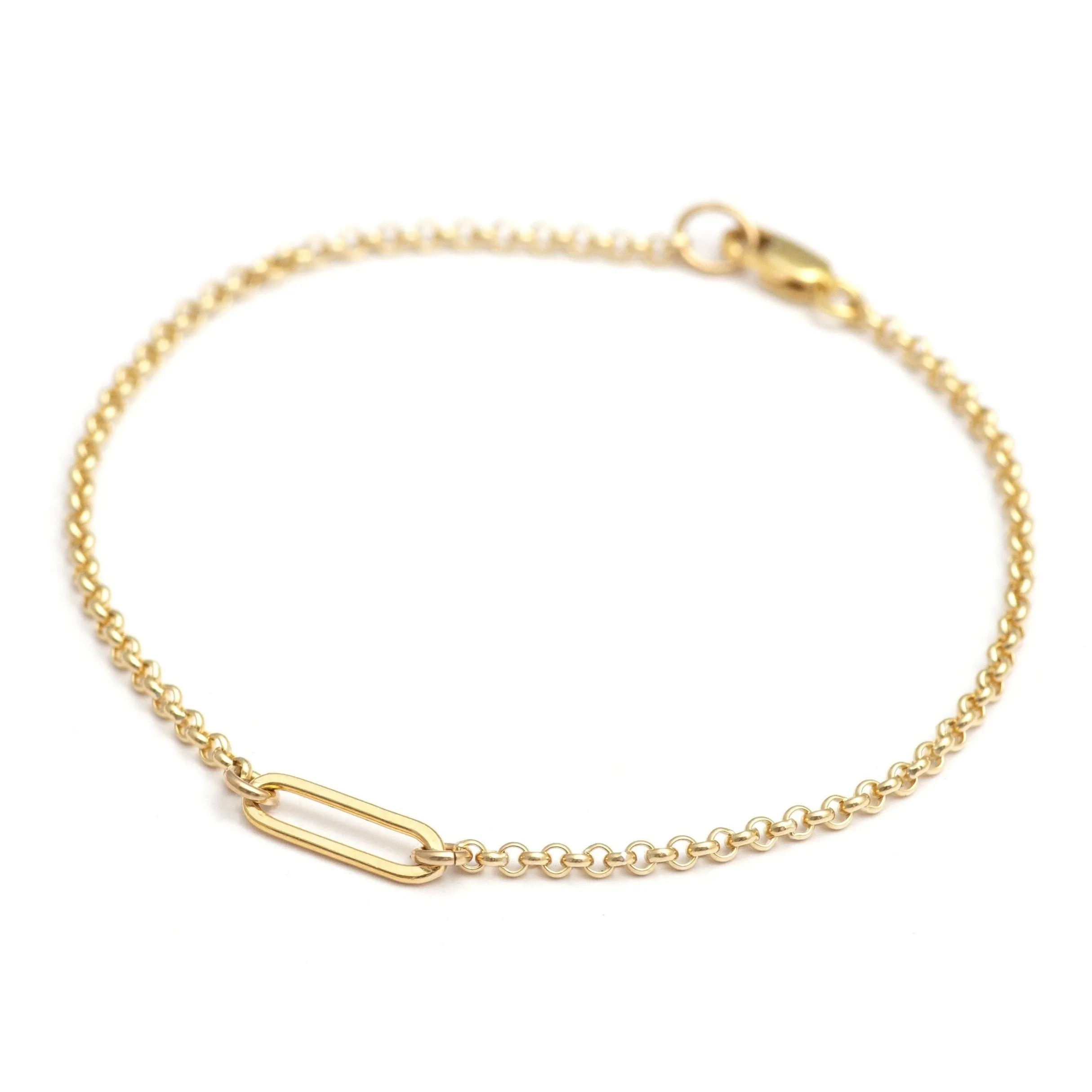 REINA ROLO CHAIN BRACELET