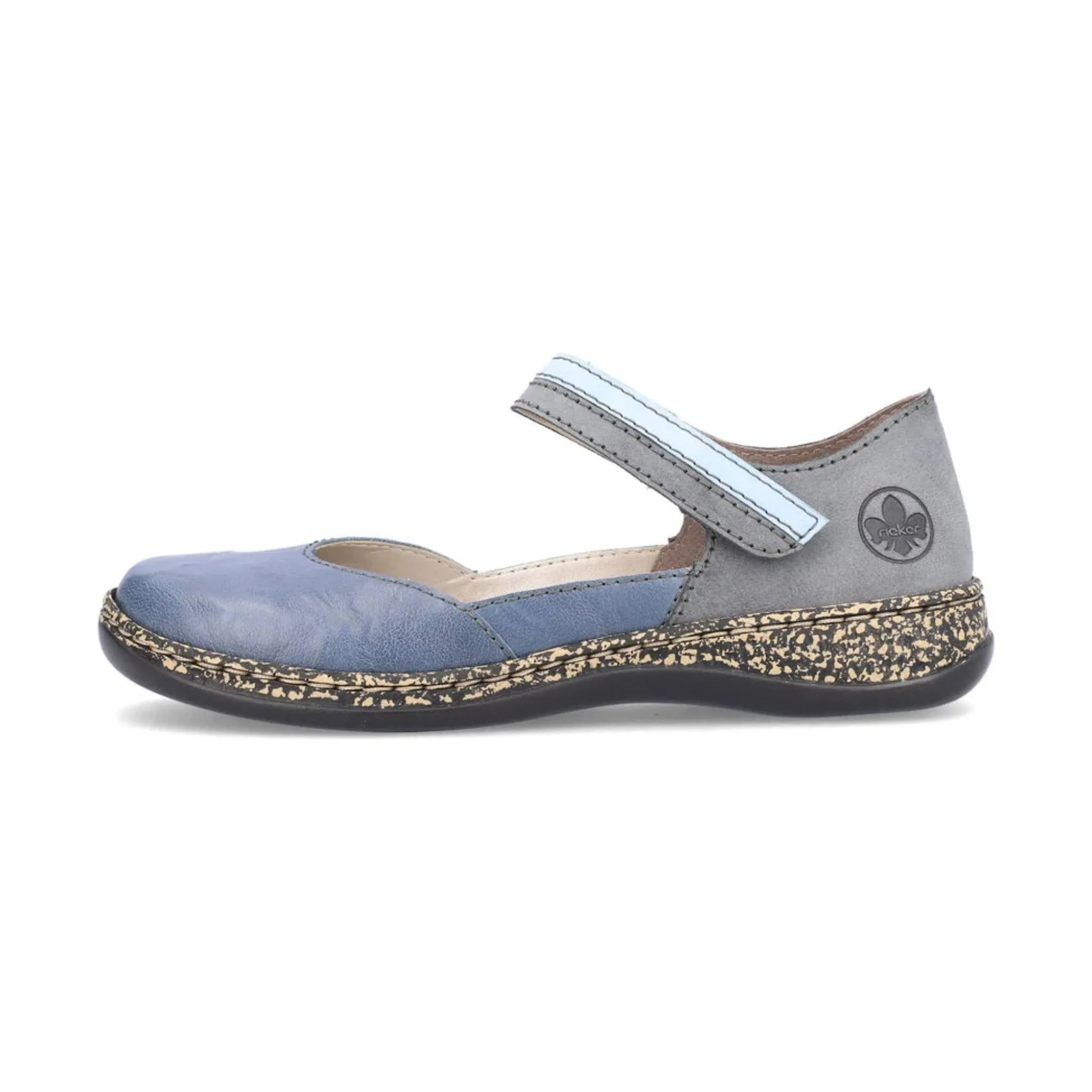 Rieker Women's Daisy Shoes - Azur