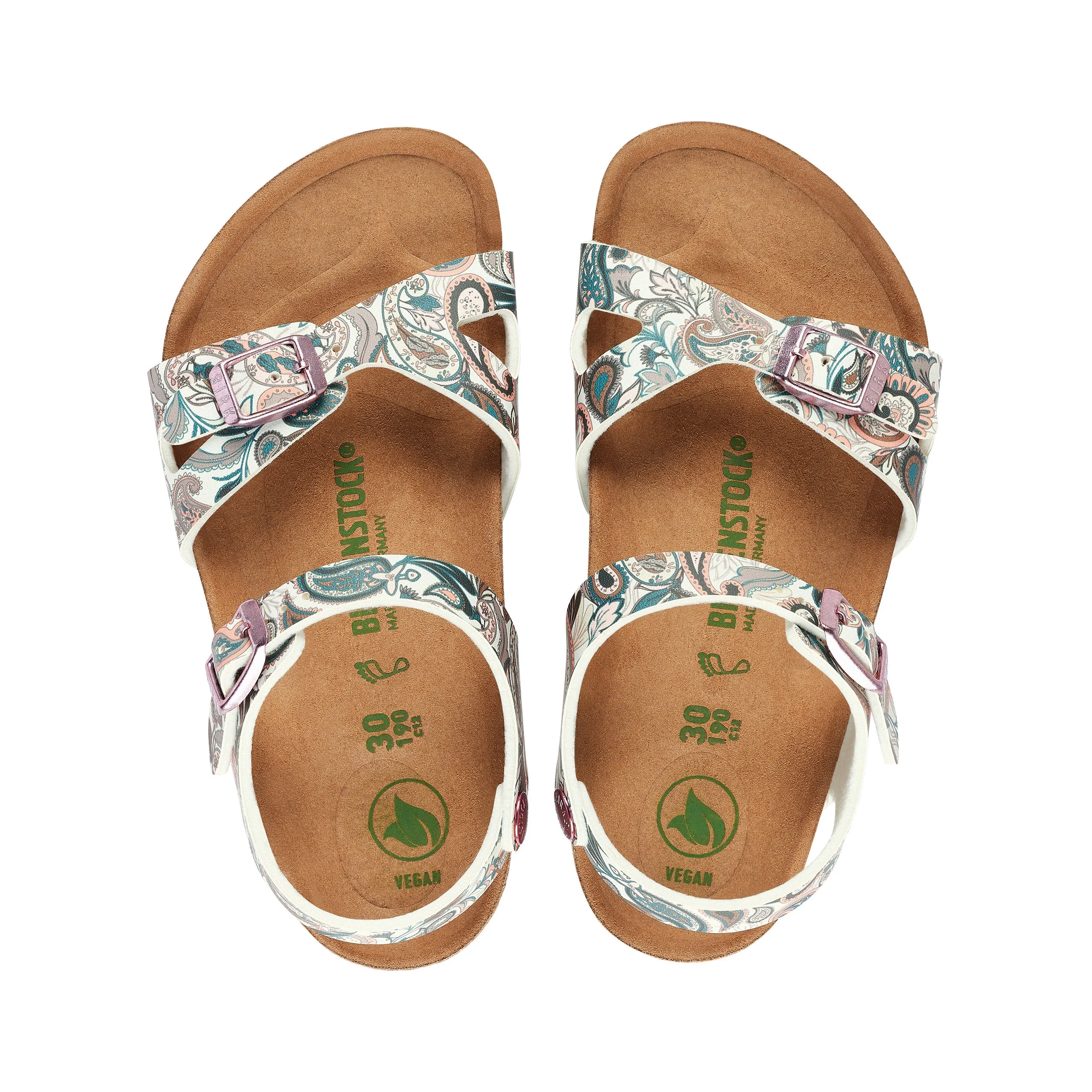 Rio Kids Vegan Paisley Light Rose Birko-Flor