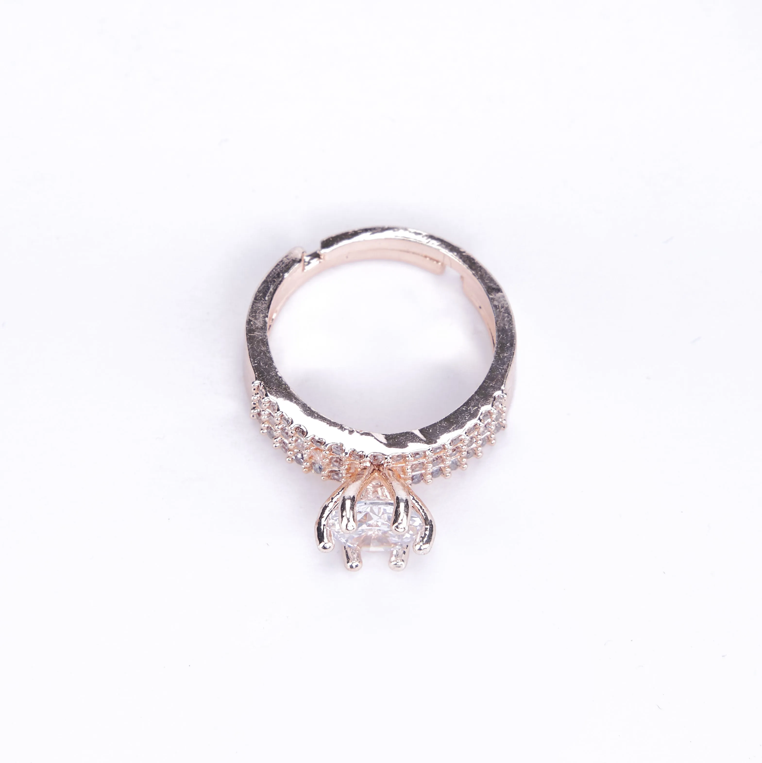 Rose Gold Wedding Elegance Ring