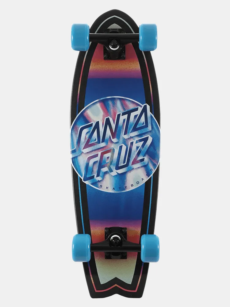 Santa Cruz Iridescent Dot Cruiser Complete - Blue