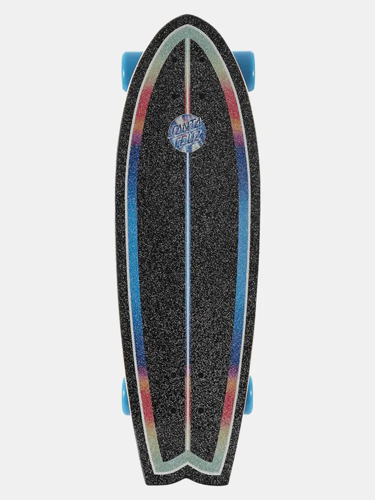 Santa Cruz Iridescent Dot Cruiser Complete - Blue