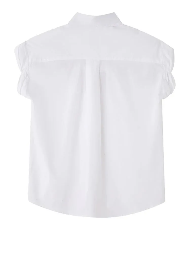 Shanda Short Sleeve Blouse