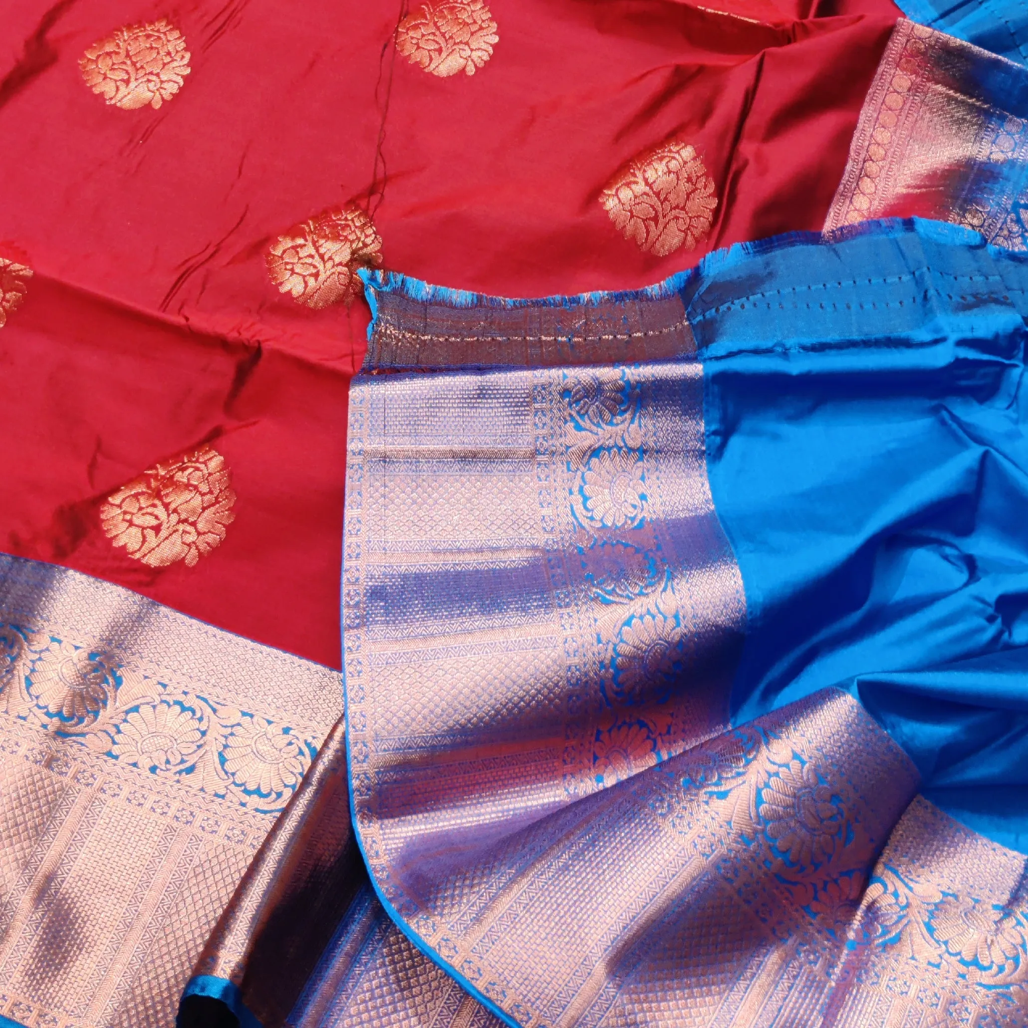 Soft silk saree - HF29