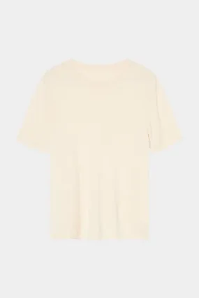 THE SILK TEE - IVORY