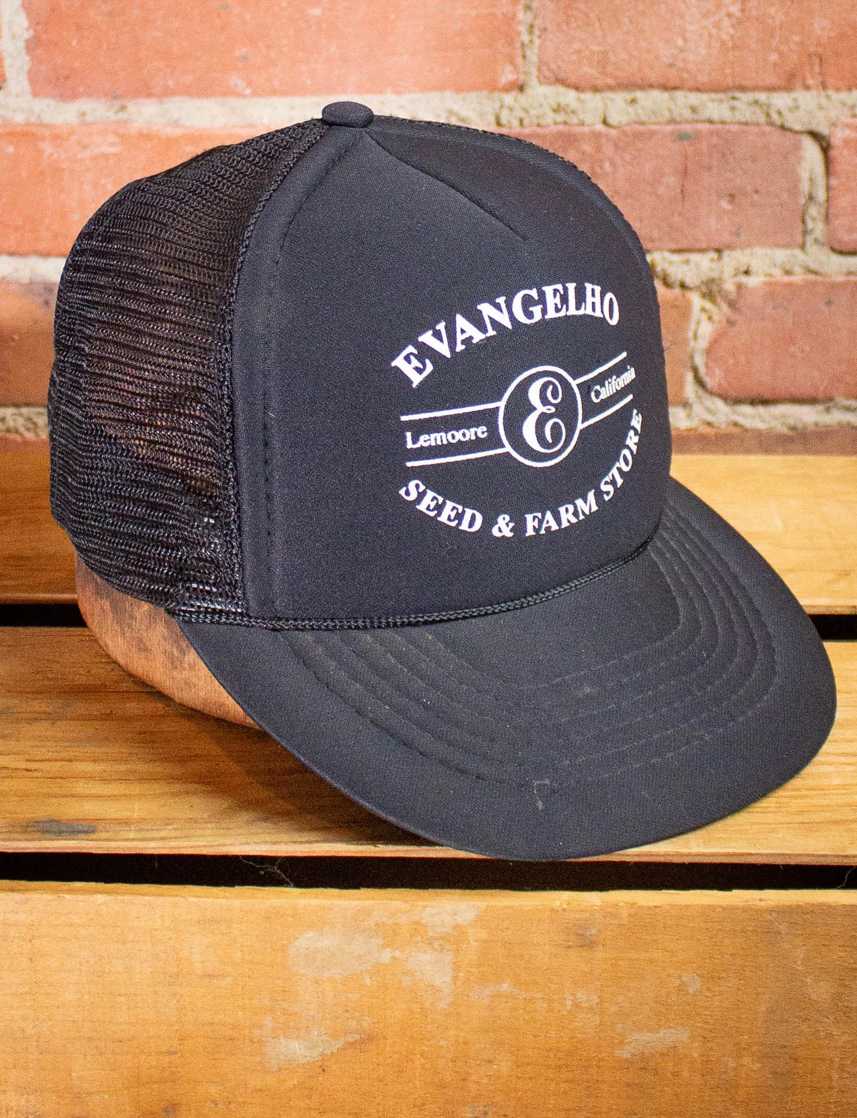 Vintage Evangelho Lemoore California Trucker Hat