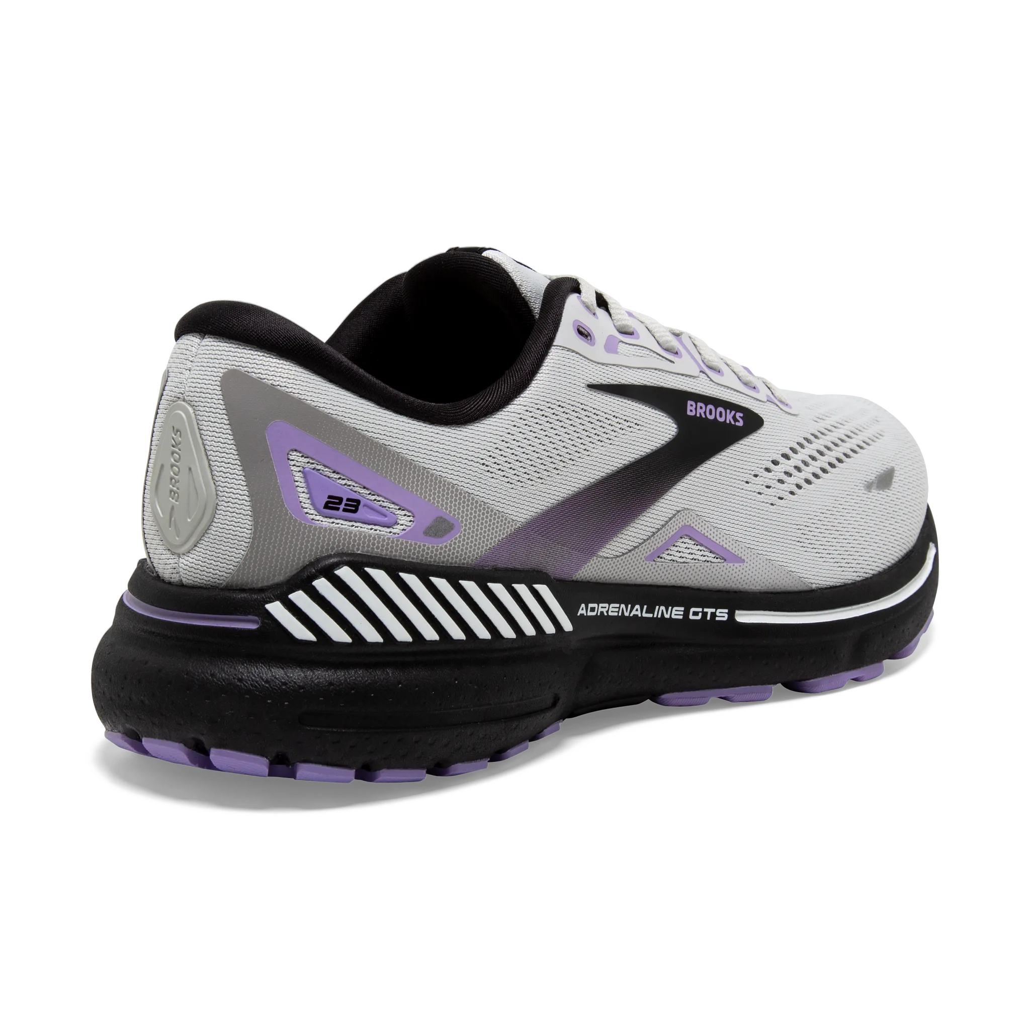 W Brooks Adrenaline GTS 23 Grey/Black/Purple